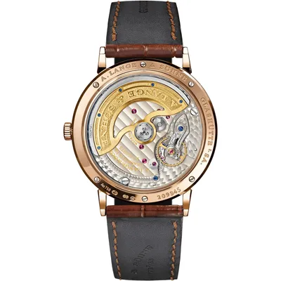 A. Lange & Söhne Saxonia Automatic, case back