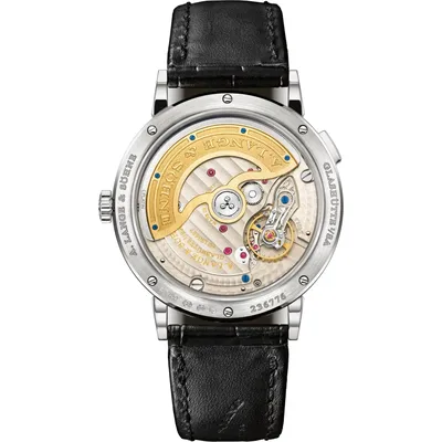 A. Lange & Söhne Saxonia Outsize Date, case back