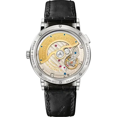 A. Lange & Söhne Saxonia Outsize Date, case back