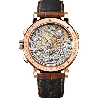 A. Lange & Söhne Datograph Up/Down, case back