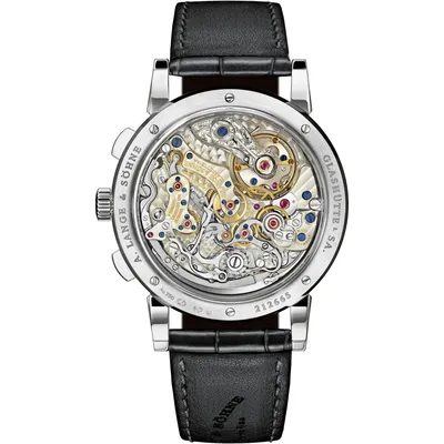 A. Lange & Söhne 1815 Chronograph, case back