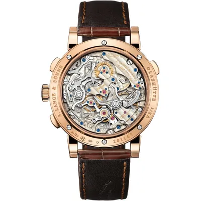 A. Lange & Söhne 1815 Rattrapante Perpetual Calendar, case back