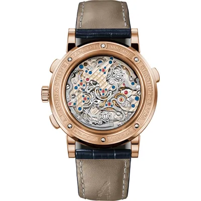 A. Lange & Söhne Triple Split, case back