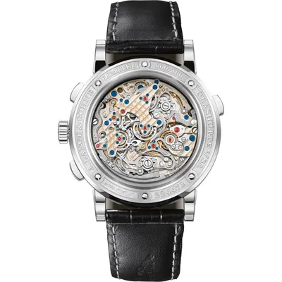 A. Lange & Söhne Triple Split, case back