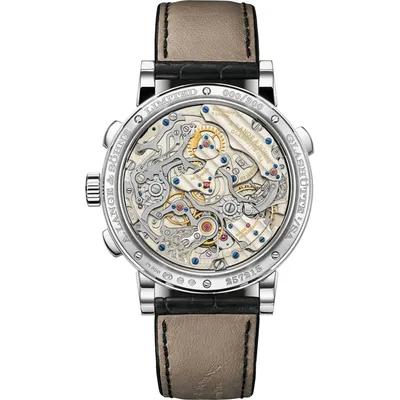 A. Lange & Söhne 1815 Rattrapante, case back