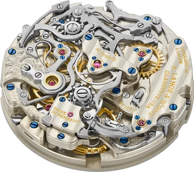 A. Lange & Söhne 1815 Rattrapante, movement