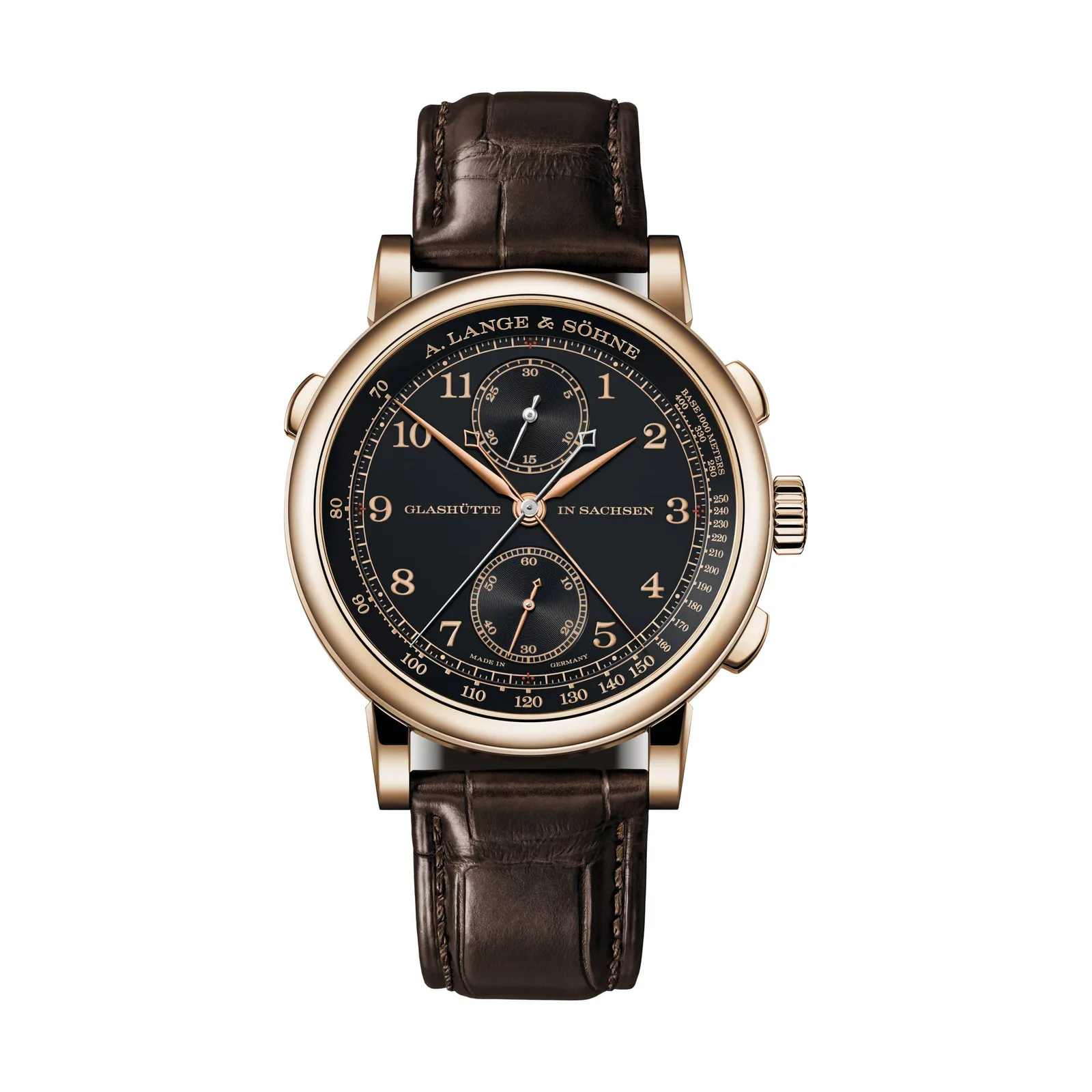 A. Lange & Söhne 1815 Rattrapante Honeygold “Homage to F. A. Lange”