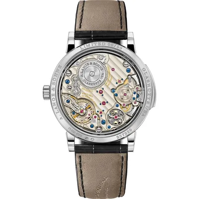 A. Lange & Söhne Richard Lange Minute Repeater, case back