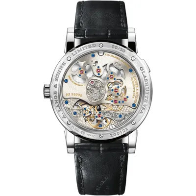 A. Lange & Söhne Lange 1 Tourbillon Handwerkskunst, case back