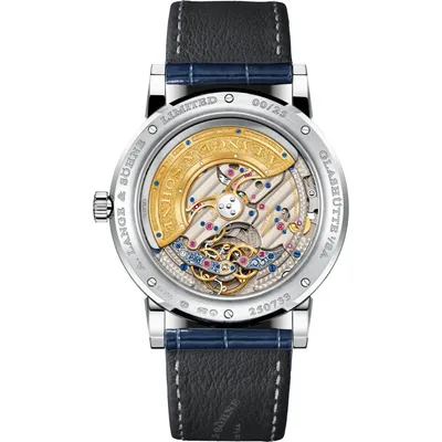 A. Lange & Söhne Lange 1 Tourbillon Perpetual Calendar “25th Anniversary”, case back