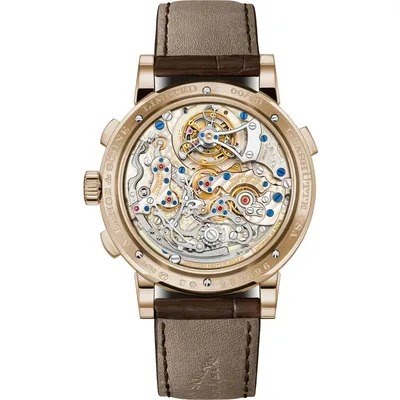 A. Lange & Söhne Datograph Perpetual Tourbillon Honeygold “Lumen”, case back