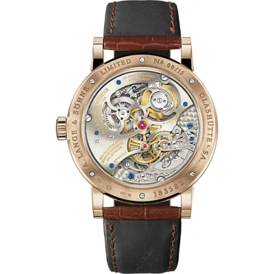 A. Lange & Söhne Richard Lange Tourbillon “Pour le Mérite” Handwerkskunst, case back