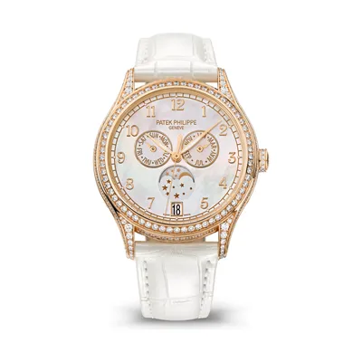 Patek Philippe Complications Annual Calendar, Moon Phases, Joaillerie 4948R-001