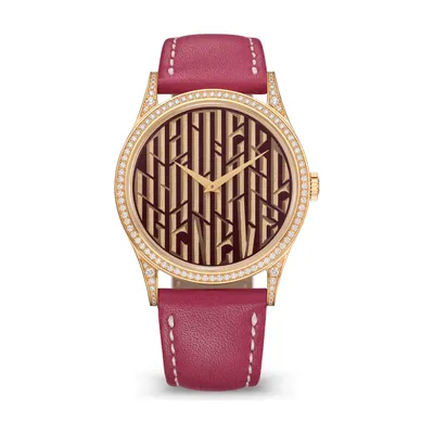 Patek Philippe Rare Handcrafts Pink Typography 5077/100R-068