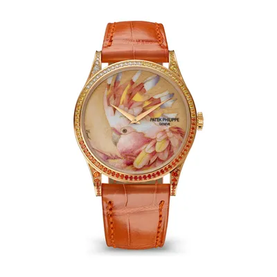 Patek Philippe Rare Handcrafts Leadbeater’s Cockatoo 5077/210R-001