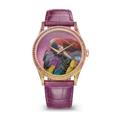 Patek Philippe Rare Handcrafts White-faced Ibis 5077/213R-001