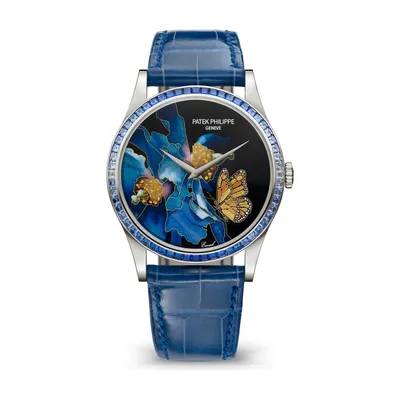 Patek Philippe Rare Handcrafts Blue Butterfly 5077/357G-001