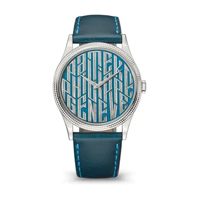 Patek Philippe Rare Handcrafts Blue Typography 5177G-056