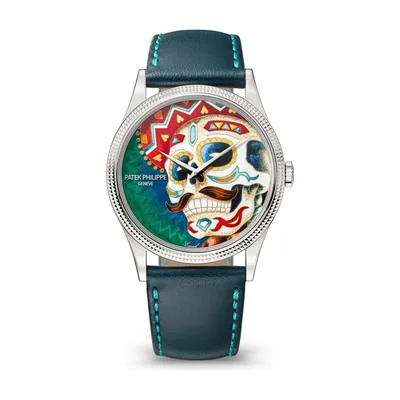 Patek Philippe Rare Handcrafts Man with a Mustache 5177G-057