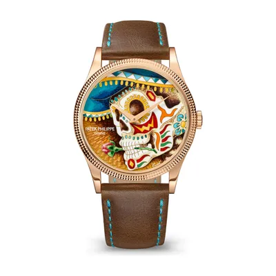 Patek Philippe Rare Handcrafts The Man with a Rose 5177R-012