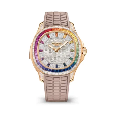 Patek Philippe Grand Complications Aquanaut Luce "Rainbow" Minute Repeater, Haute Joaillerie 5260/355R-001