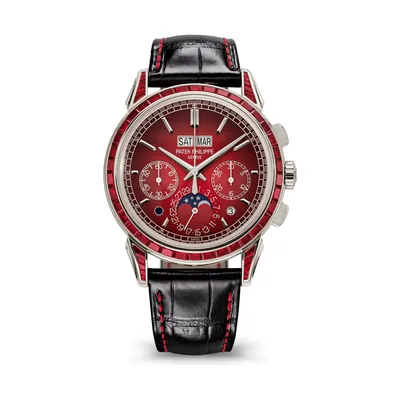 Patek Philippe Grand Complications Chronograph, Perpetual Calendar, Joaillerie 5271/12P-010