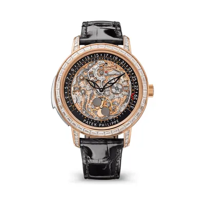 Patek Philippe Grand Complications Minute Repeater, Retrograde Perpetual Calendar, Haute Joaillerie 5304/301R-001