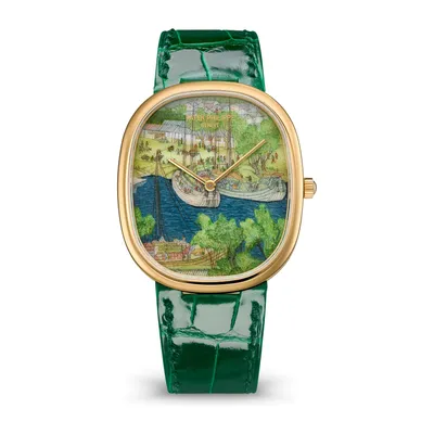 Patek Philippe Rare Handcrafts Boats in the Port 5738/50J-016