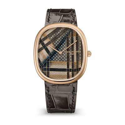 Patek Philippe Rare Handcrafts Beige Tartan 5738/50R-022