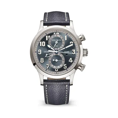 Patek Philippe Complications Calatrava Pilot Travel Time, Flyback Chronograph 5924G-001