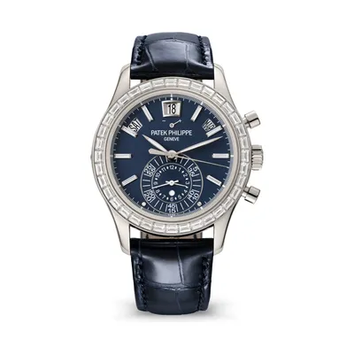 Patek Philippe Complications Flyback Chronograph, Annual Calendar, Joaillerie 5961P-001