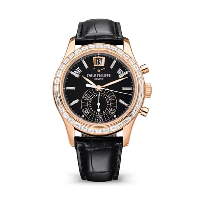 Patek Philippe Complications Flyback Chronograph, Annual Calendar, Joaillerie 5961R-010