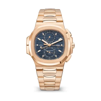 Patek Philippe Nautilus Flyback Chronograph, Travel Time 5990/1R-001