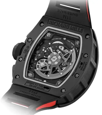 Richard Mille RM 011 Midnight Fire, case back