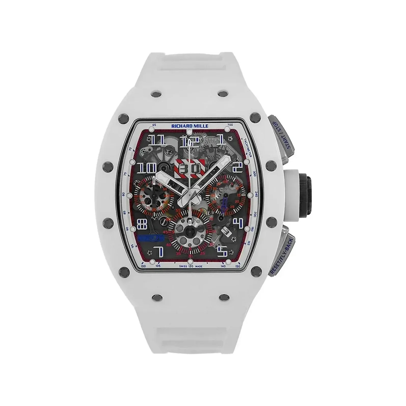 Richard Mille RM 011 White Ceramic Asia Exclusive Edition