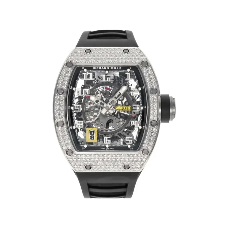 Richard Mille RM 030 White Gold Full Setting