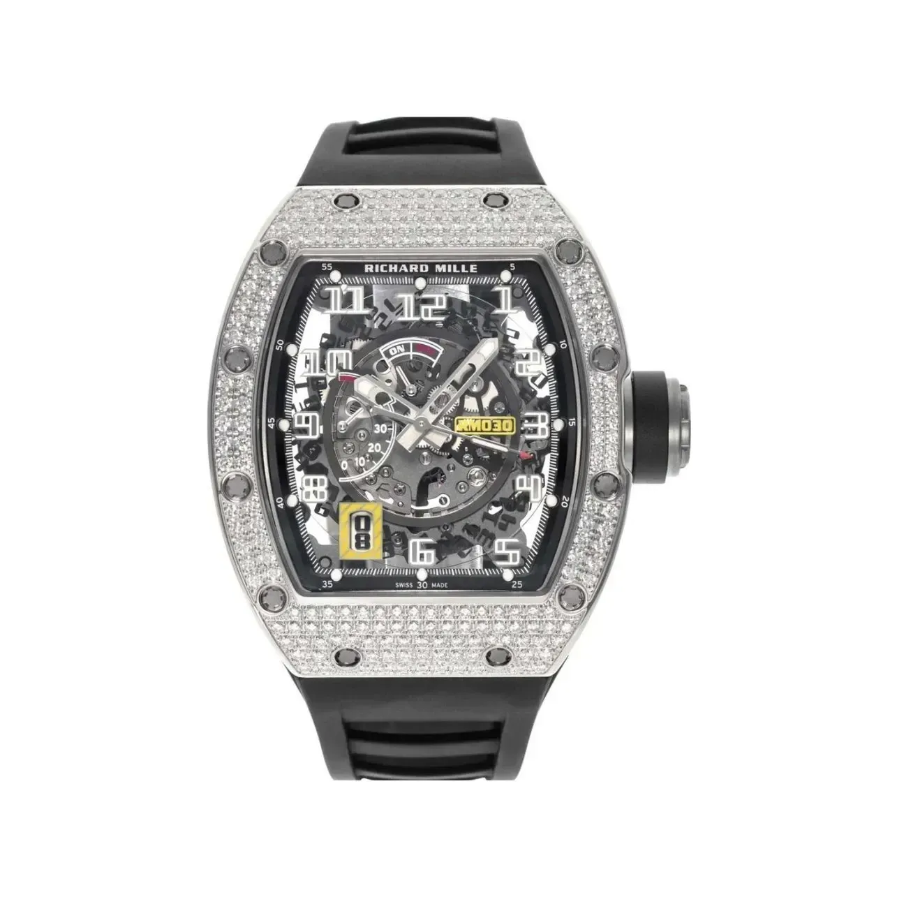 Richard Mille RM 030 White Gold Full Setting