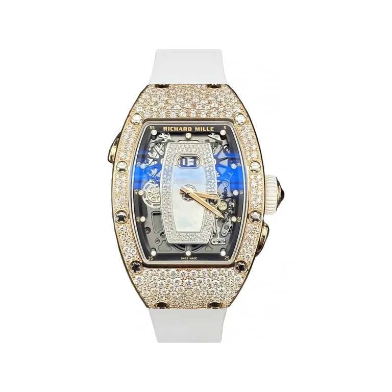 Richard Mille RM 037 RG Snow Setting Mother-of-Pearl