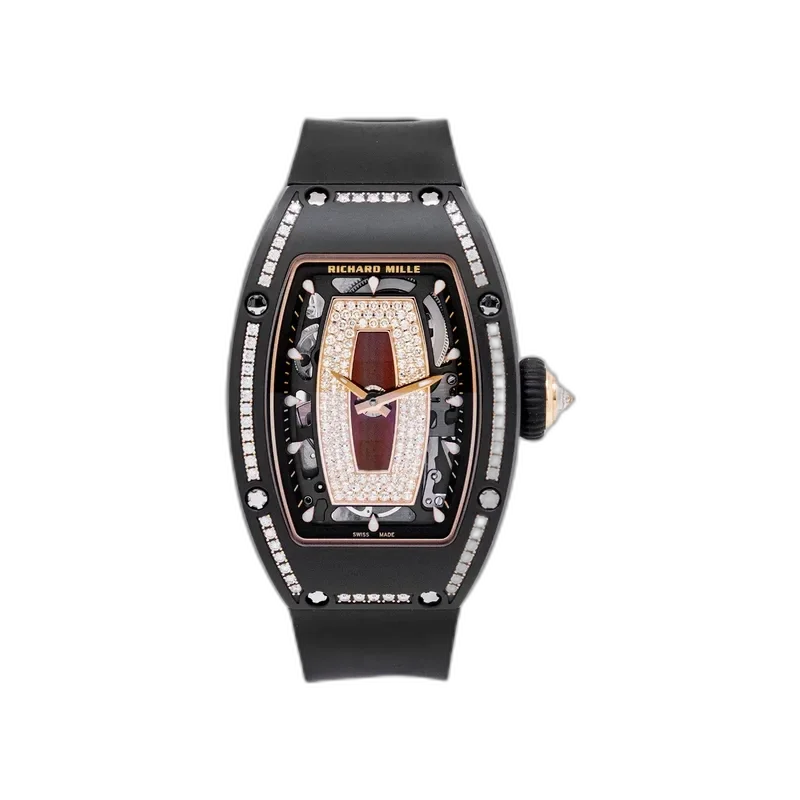 Richard Mille RM 07-01 ATZ Black Ceramic One Row Jasper