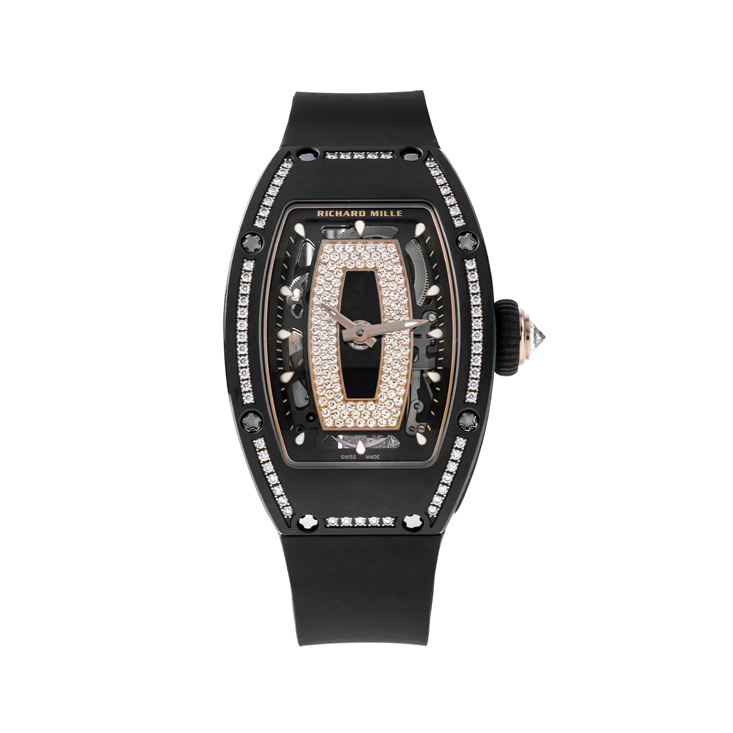 Richard Mille RM 07-01 TZP Black Ceramic One Row Onyx