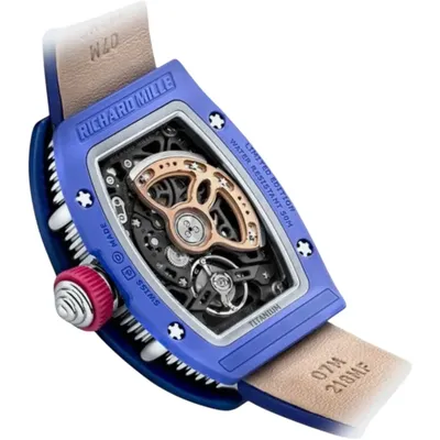 Richard Mille RM 07-03 Cupcake, case back, three-quarter view