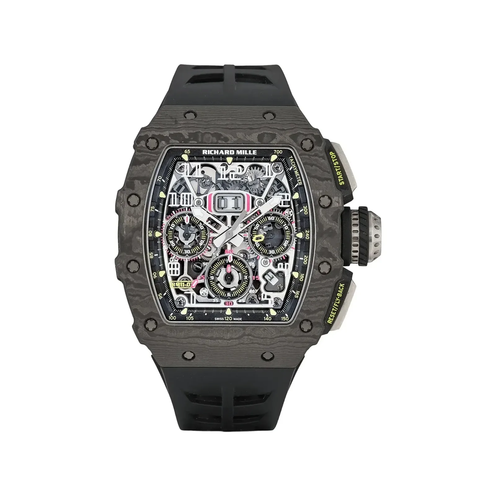 Richard Mille RM 11-03 Black Carbon TPT, front