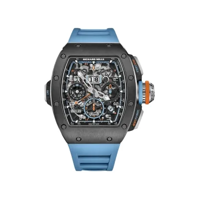 Richard Mille RM 11-05 Automatic Flyback Chronograph GMT — grey Cermet bezel, Carbon TPT caseband