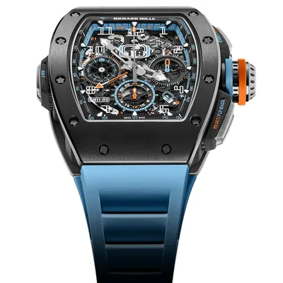 Richard Mille RM 11-05, three-quarter view from the crown side