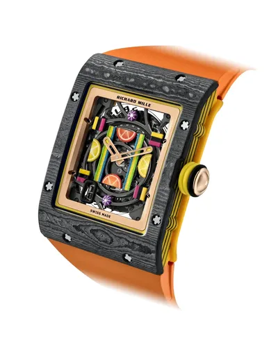Richard Mille RM 16-01 Citron, three-quarter view