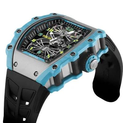 Richard Mille RM 21-02 Caribbean Blue Quartz TPT, view 3