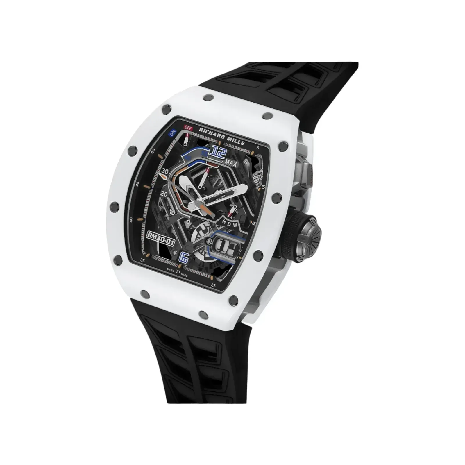 Richard Mille RM 30-01 White Ceramic