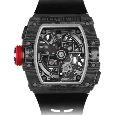 Richard Mille RM 35-03 Black Carbon TPT, case back