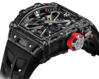 Richard Mille RM 35-03 Black Carbon TPT, three-quarter