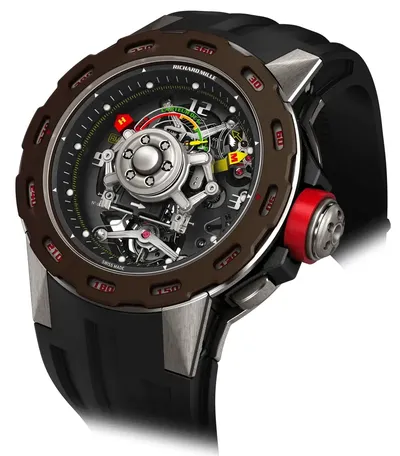 Richard Mille RM 36-01 Tourbillon G-sensor Sébastien Loeb, three-quarter view